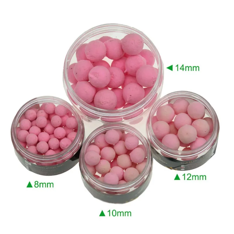 Новинка! 40 шт./лот приманка для ловли карпа с запахом всплывающие мягкие гранулы