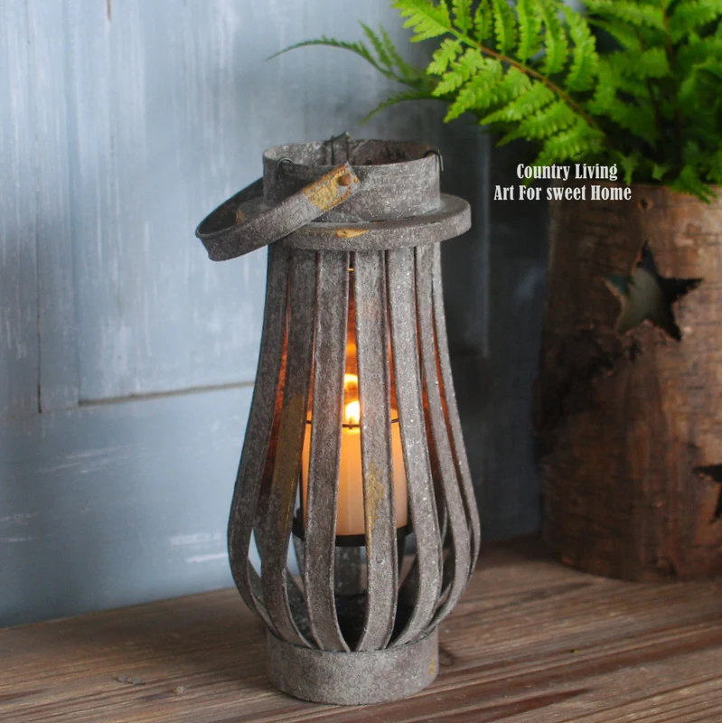 

Handcrafted Lantern for Candle Holder Vintage Retro