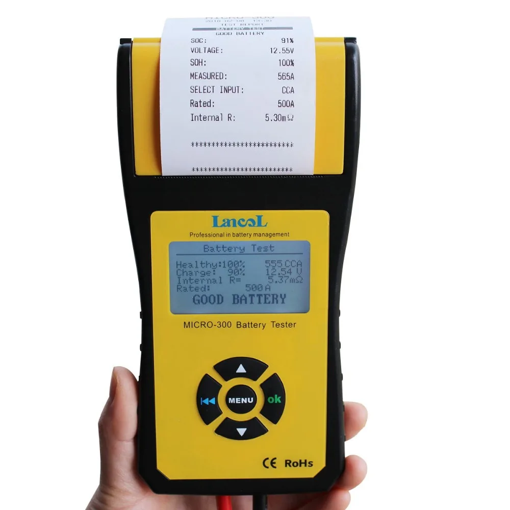 

Original diagnostic analyzer car battery tester
