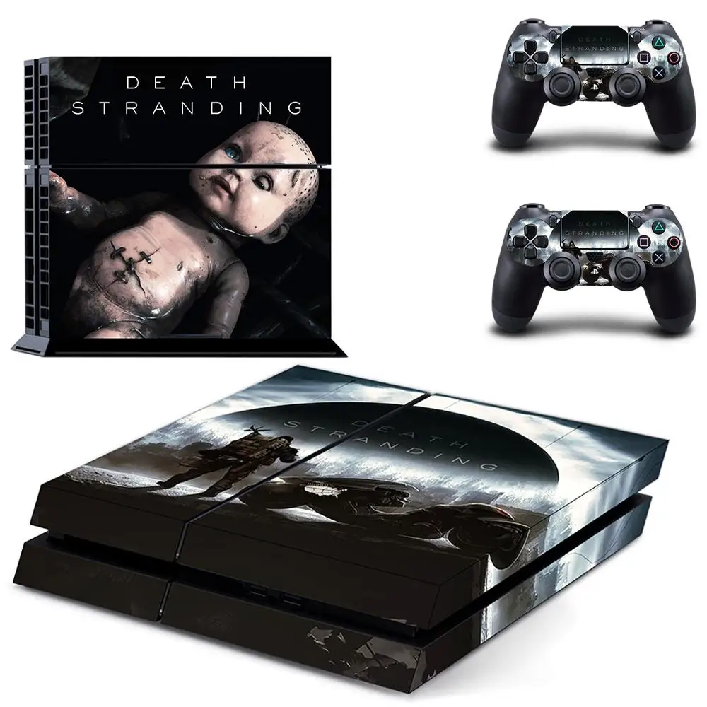 GYTM2639 Death Stranding PS4 наклейка s Play station 4 кожа PS 4 наклейка Наклейки Обложка для playstation 4 PS4 консоль и контроллер наклейка - Цвет: GYTM2639
