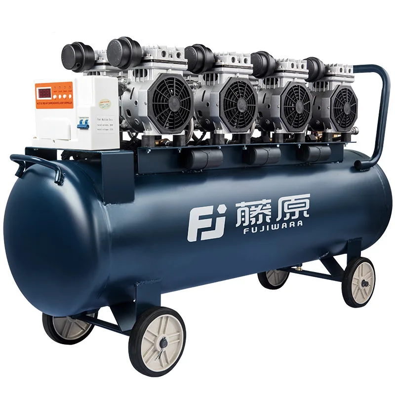 

Безмасляный воздушный компрессор, воздушный насос, бесшумный Поршневой Тип, ремонт автомобилей, украшение, воздушный компрессор, распылите...