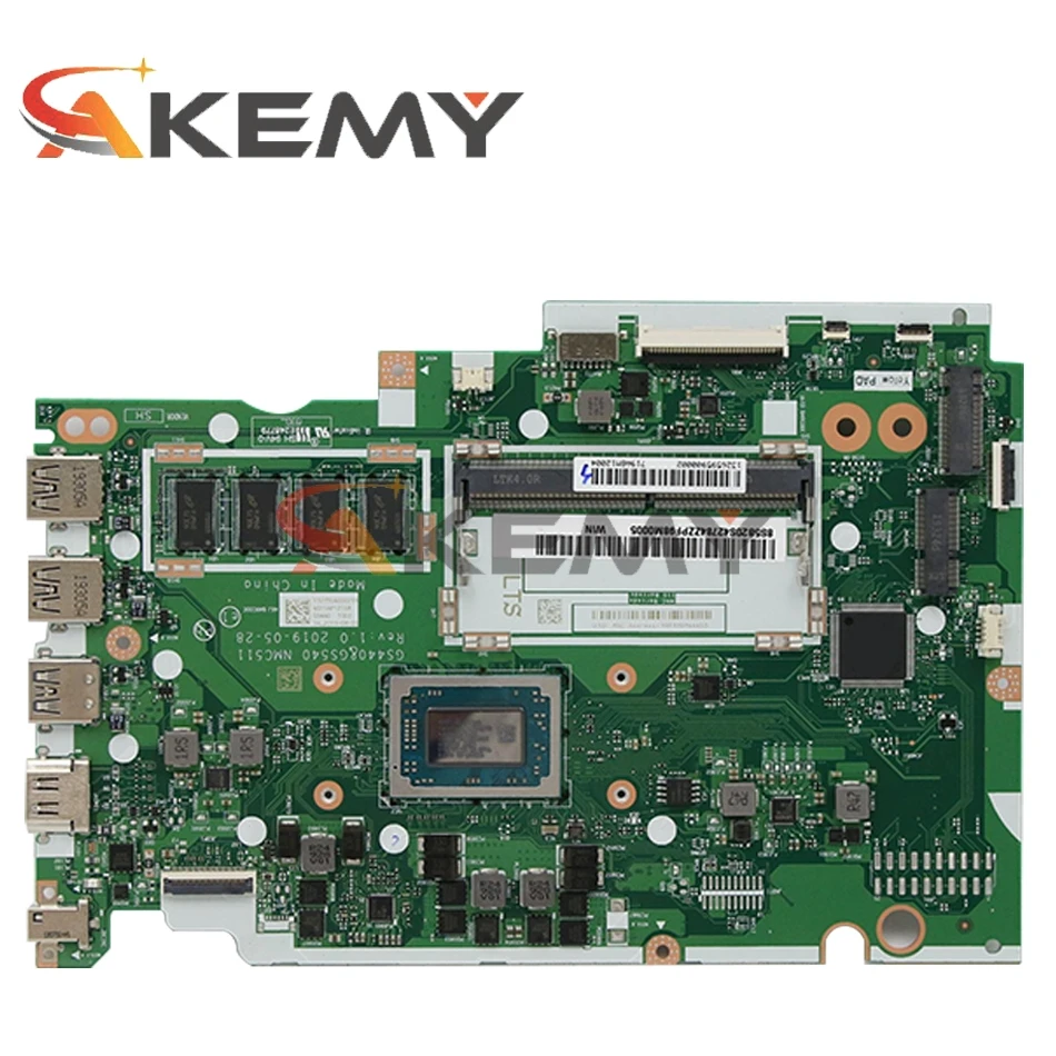 NM-C511 для Lenovo ideapad S145-14API Материнская плата ноутбука с процессором R5 3500U UMA 4G DDR4 100%