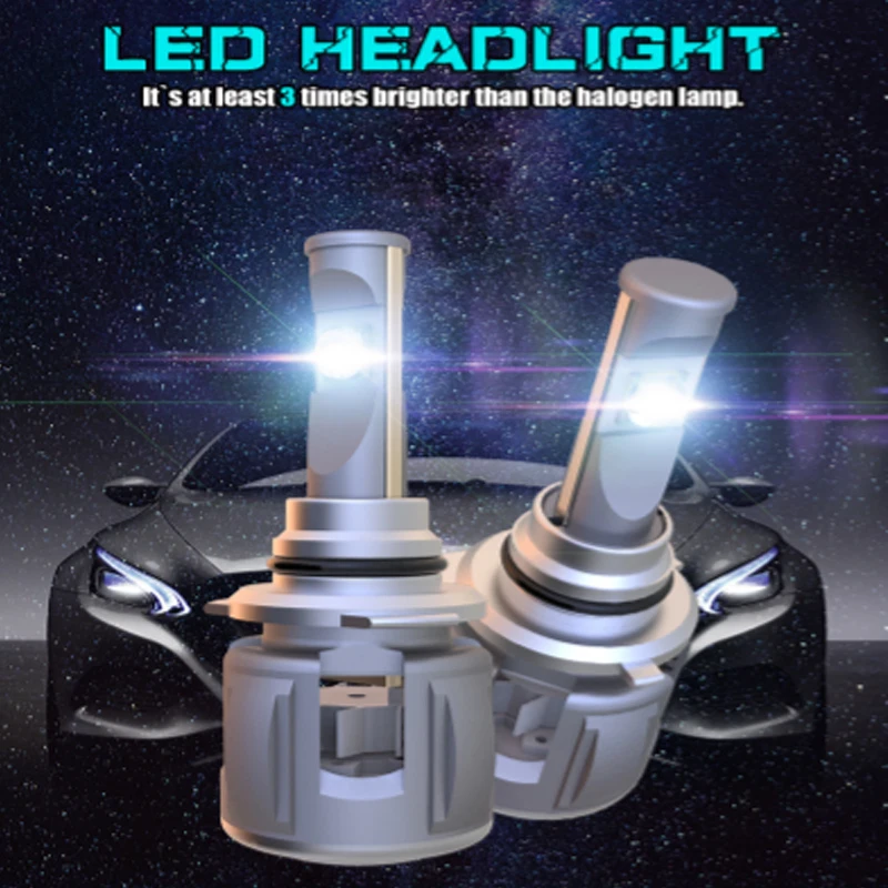 Xhp70 H7 H4 H11 светодиодный лампы 6000K 120W 16000LM 9005 9006 D1S D2S D3S Автомобильный головной