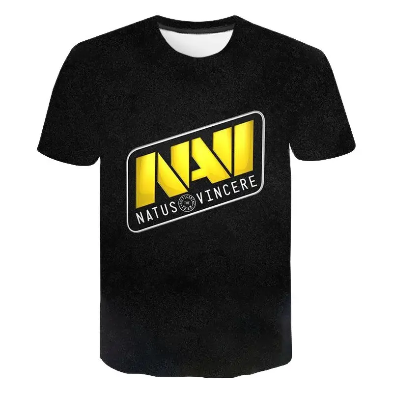 

New Summer Natus Vincere 3D T Shirts Boy Girl Kids Fashion Casual Short Sleeve Men Women Children Printed T-shirt Cool Tops Tee