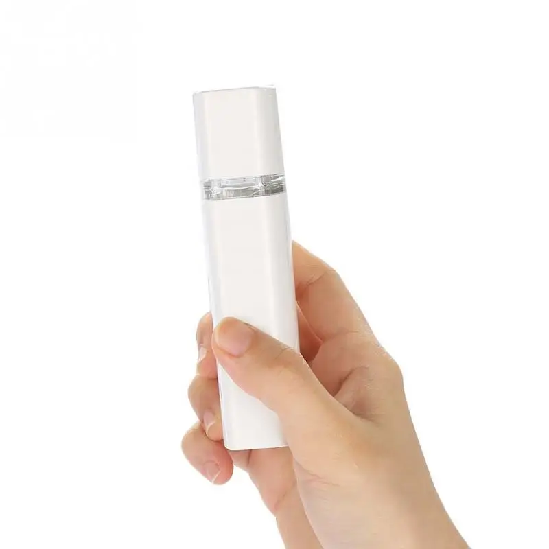 

Nano USB Mini Facial Atomization Sprayer with Two-hole Portable Face Spray Bottle Nano Mister Facial Hair Steamer Skin Care