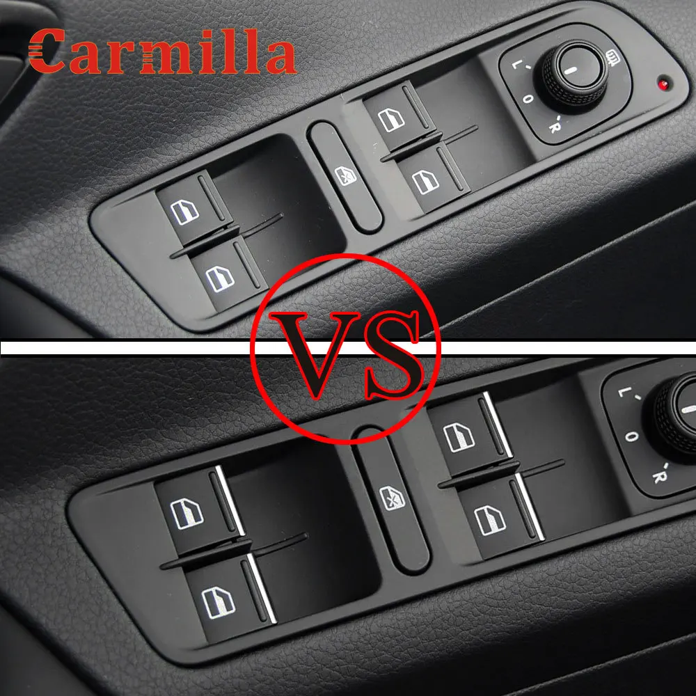 Carmilla для Skoda Octavia Fabia 2 Yeti Автомобильная дверь кнопка подъема окна переключатель