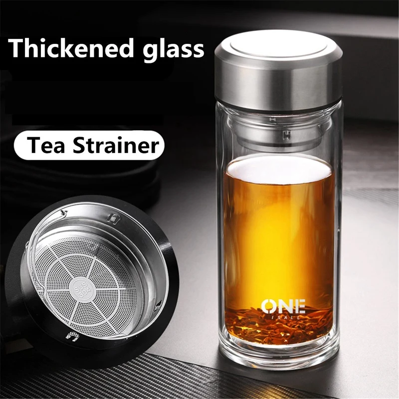 Горячая Распродажа спортивные бутылки для воды заваривания чая стеклянная