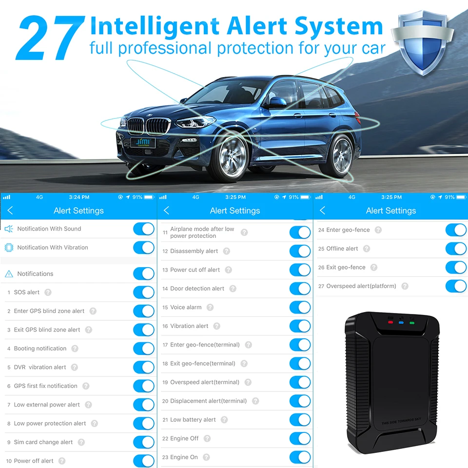 Concox X3 многофункциональный автомобильный мини gps трекер RS232 + позиционирование в