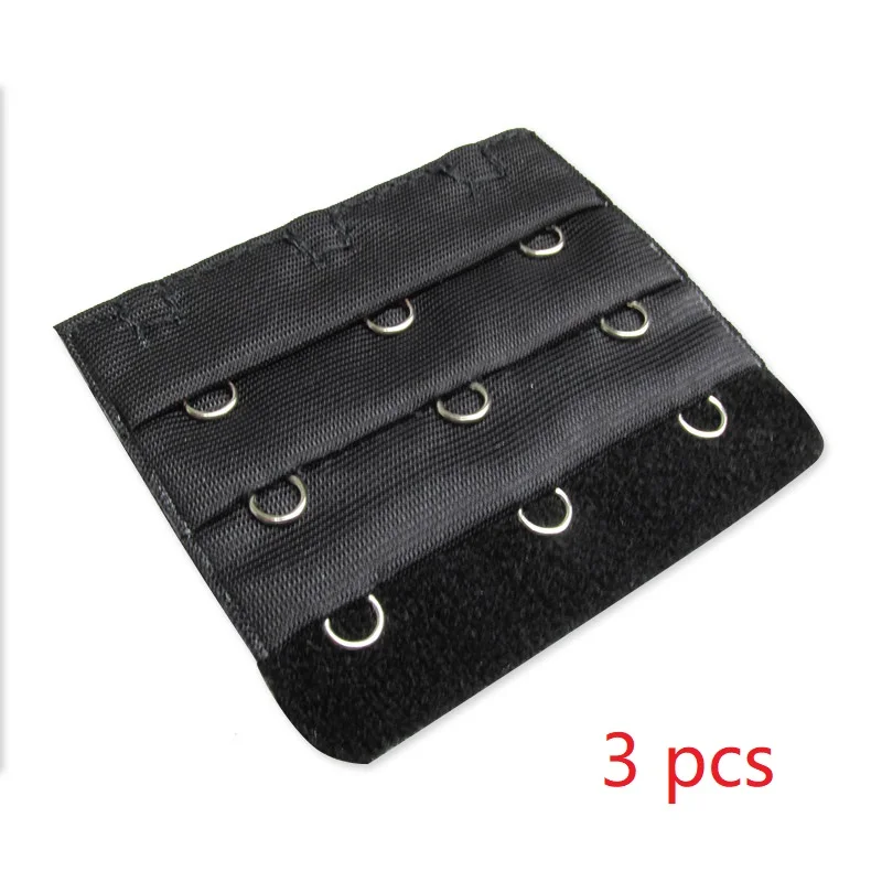 3 pcs 3 buckle 3 шт., удлинитель для бюстгальтера, сменный ремешок для нижнего белья с 2 крючками, удлиненный удлинитель, женское нижнее белье, дамское белье - Цвет: 3 pcs 3 buckle