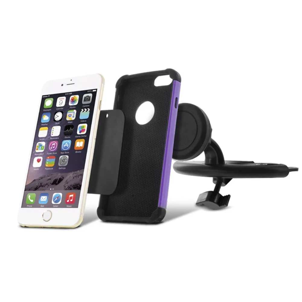 Автомобильное магнитное крепление CD слот Магнитный держатель подставка для iPhone