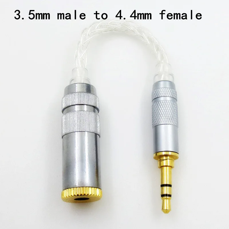 

4,4 мм до 3,5 мм до 2,5 баланс конверсионной линии черных масок Diamond ZX300A линии баланса 8-ядерный монокристаллическая медь серебрение линии