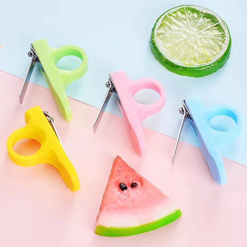 

Baby Safety Nail Clipper Finger Trimmer Scissor Non-slip Buckle Manicure Cutter Mini Manicure Clippers Nail Clippers Baby Nail