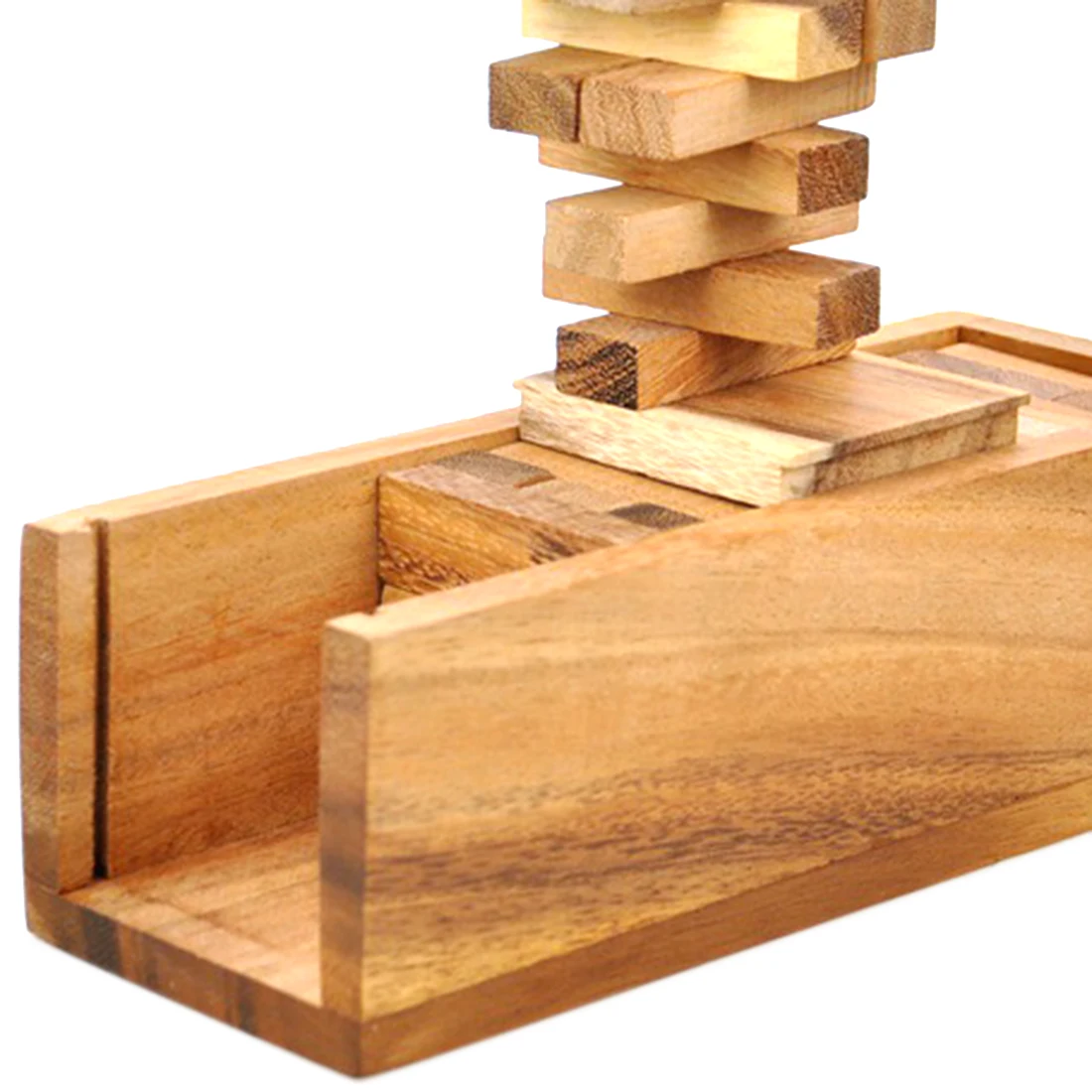 

Children Wooden Toys Stacked Layers Building Block Tower Block Stack Game Toys for Adult Party Bar Entertainment Game