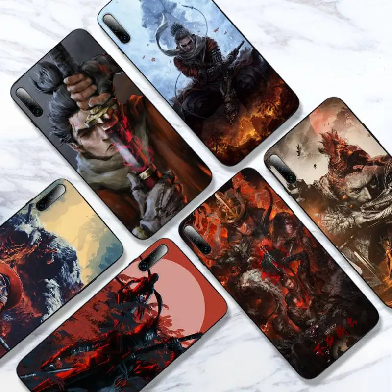 

SEKIRO Phone Case For Huawei P9 P10 P20 P30 P40 MART Pro Lite TPU Cover