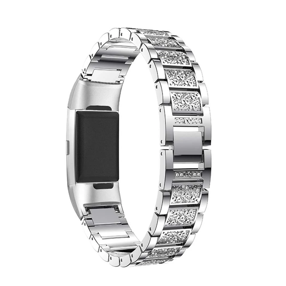 

Ремешок регулируемый из нержавеющей стали для часов Fitbit Charge 3