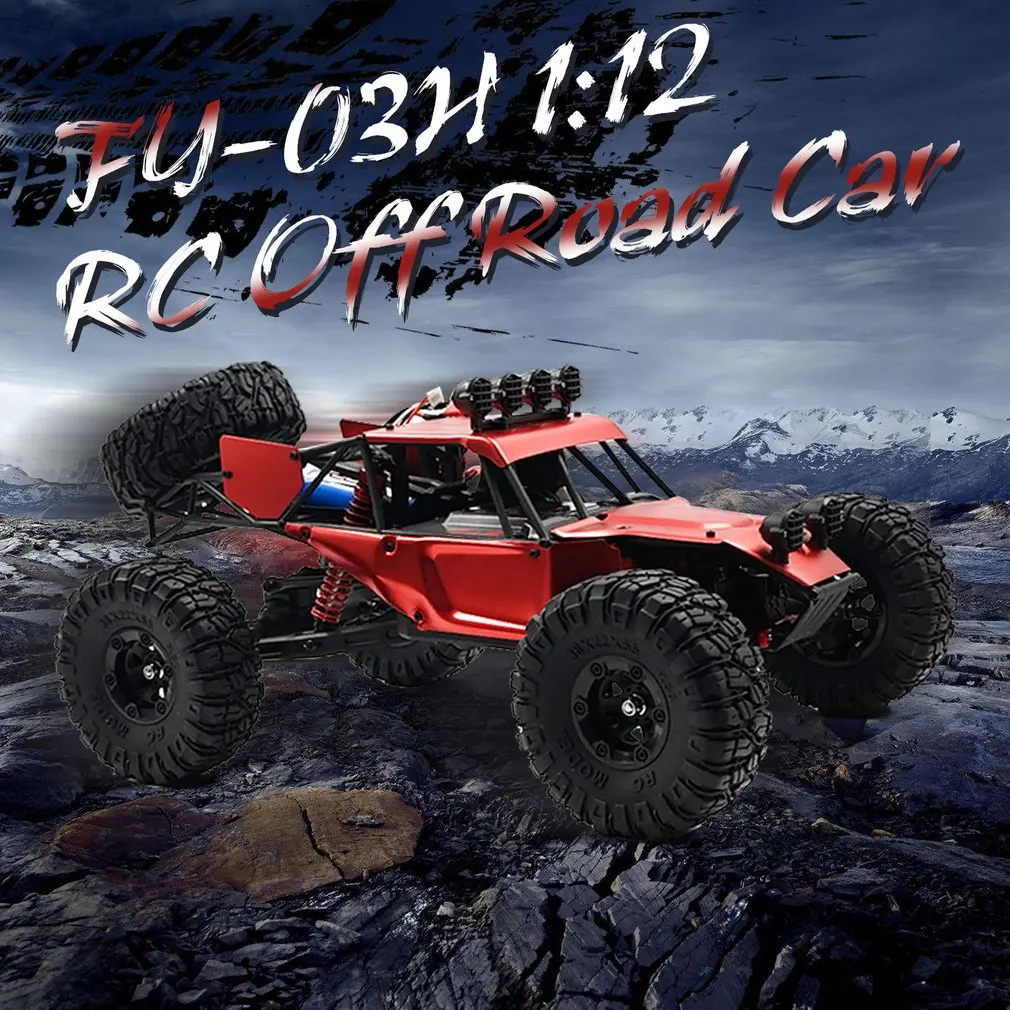 FY 03H 1:12 Bigfoot Радиоуправляемый автомобиль игрушки 2 4 г Внедорожный гоночный