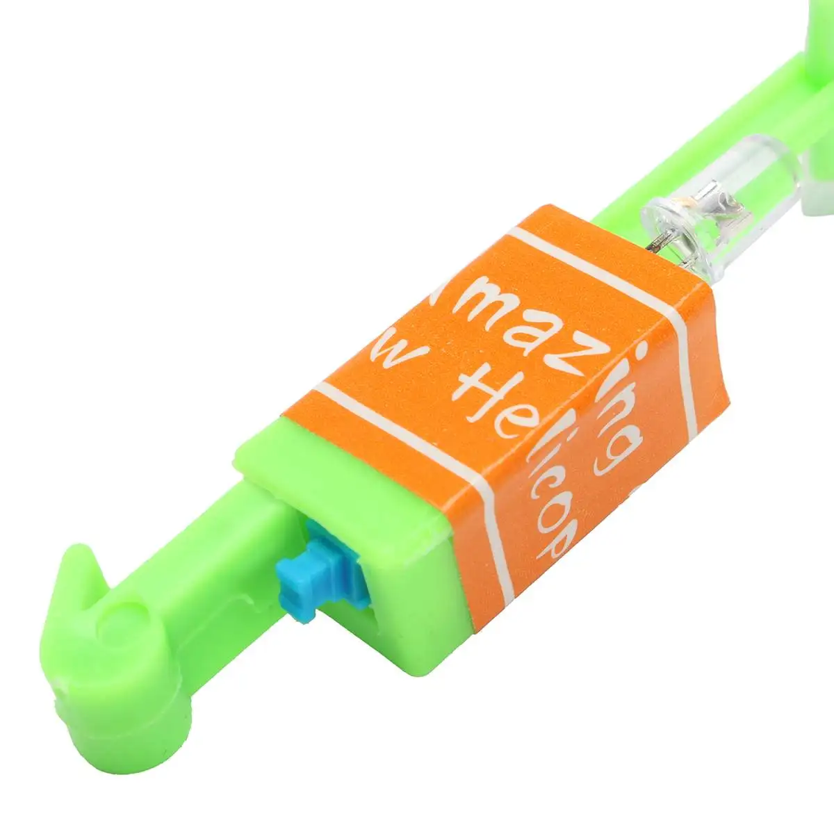 Набор из 12 игрушек для детей: вертящиеся стрелки на светодиодах, летающие самолеты и вертолеты, летающие зонтики.