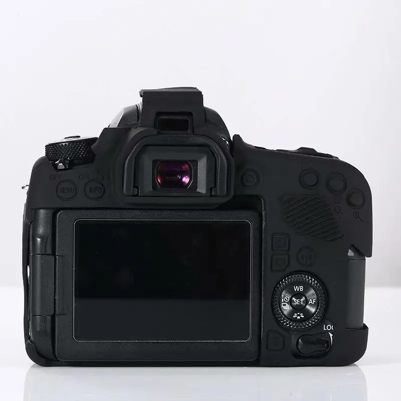 Силиконовый чехол для камеры Canon 200D II 5D4 5dmark IV 1300D 77D 80D 7D2 5D3 5DS 5DR 700D 650D 6D2 6D 800D |