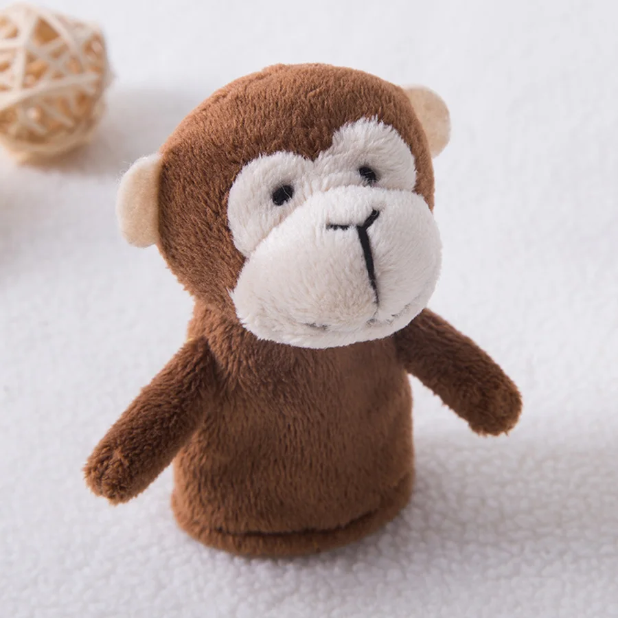 Милые миниатюрные животные Ручные куклы для детей пазл свинья лягушка щенок Лев