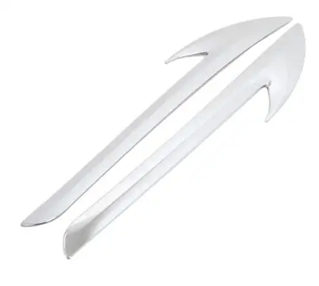 Для Toyota Prius 2016 2017 2018 крышка отделки передней решетки автомобиля ABS хромированный обтекатель радиатора украшение полосы наружных аксессуаров.