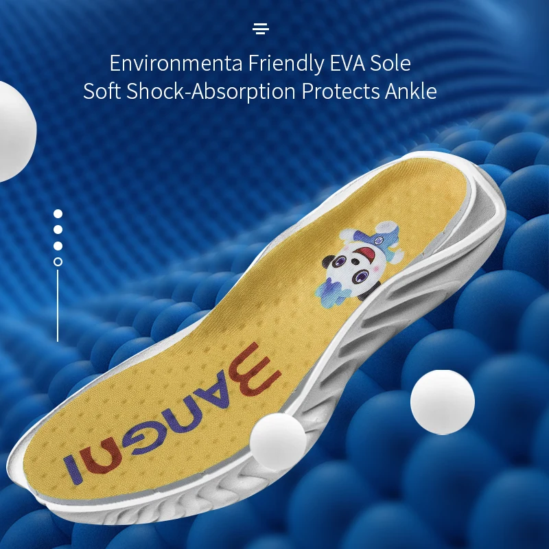 3ANGNI Mascot Memory Foam стельки для обуви EVA Дышащие женщин и мужчин желтые синие