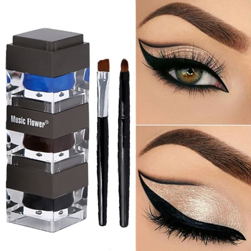 3 цвета/набор Профессиональный гель для бровей усилитель тени макияжа подводка