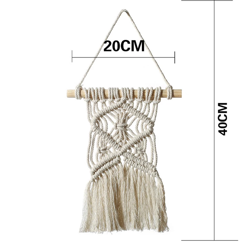 

Wall Decoration Weaving Dream Net Tapestry Tassels Decorate Hanging Living Room Home Furnishing Ornament Pendant