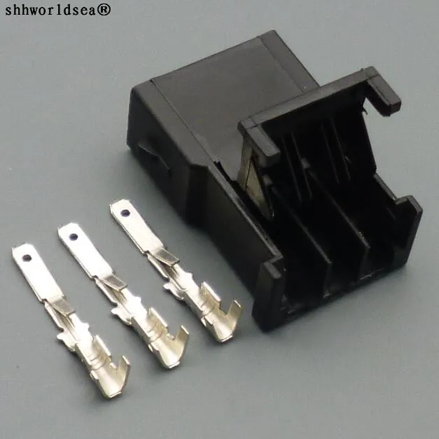 Shhworldsea 3 Pin/Way 2 8 мм штекер для крепления на проводе автомобиля светильник чтения