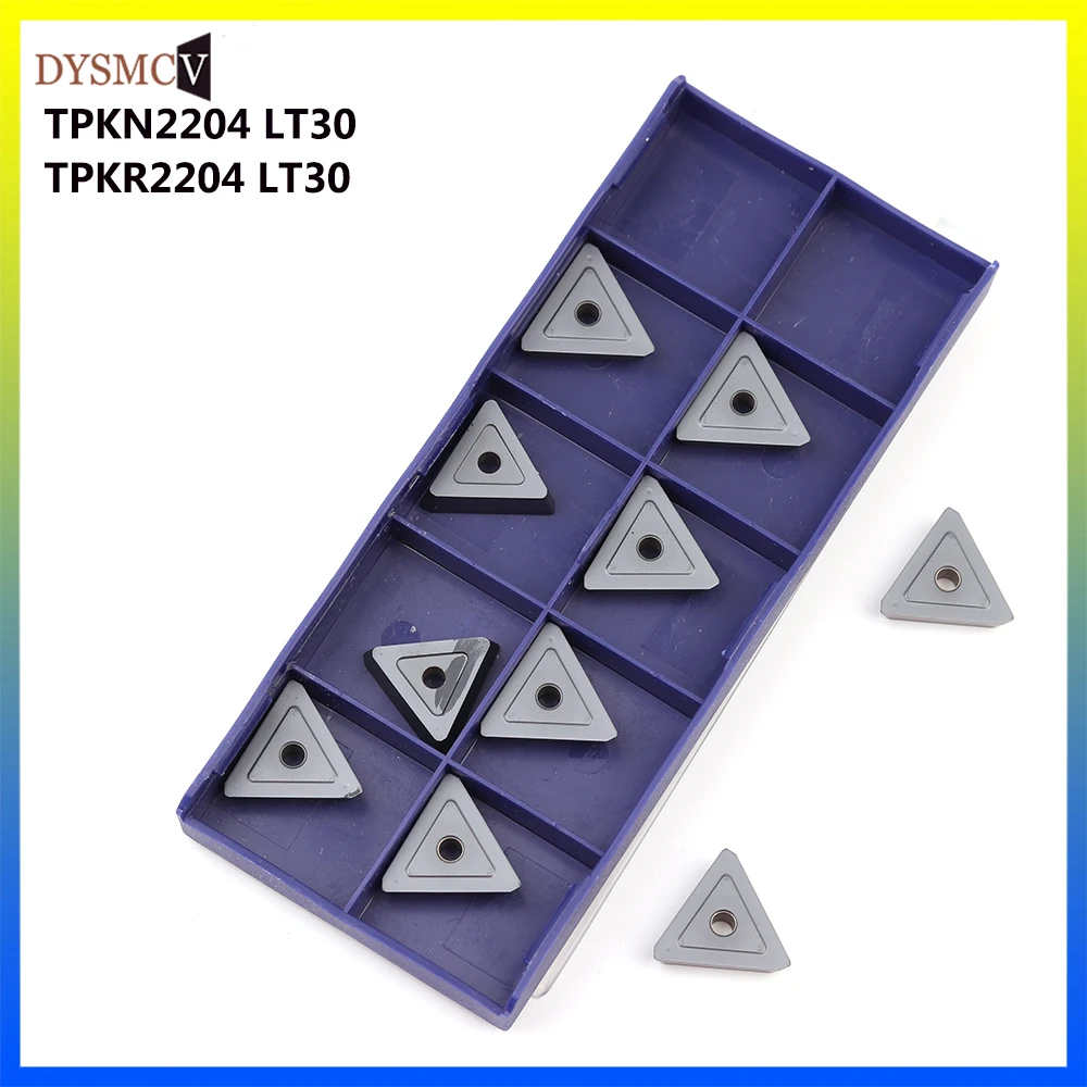 Токарный инструмент LAMINA TPKN2204 LT30 твердосплавная пластина внешний токарный