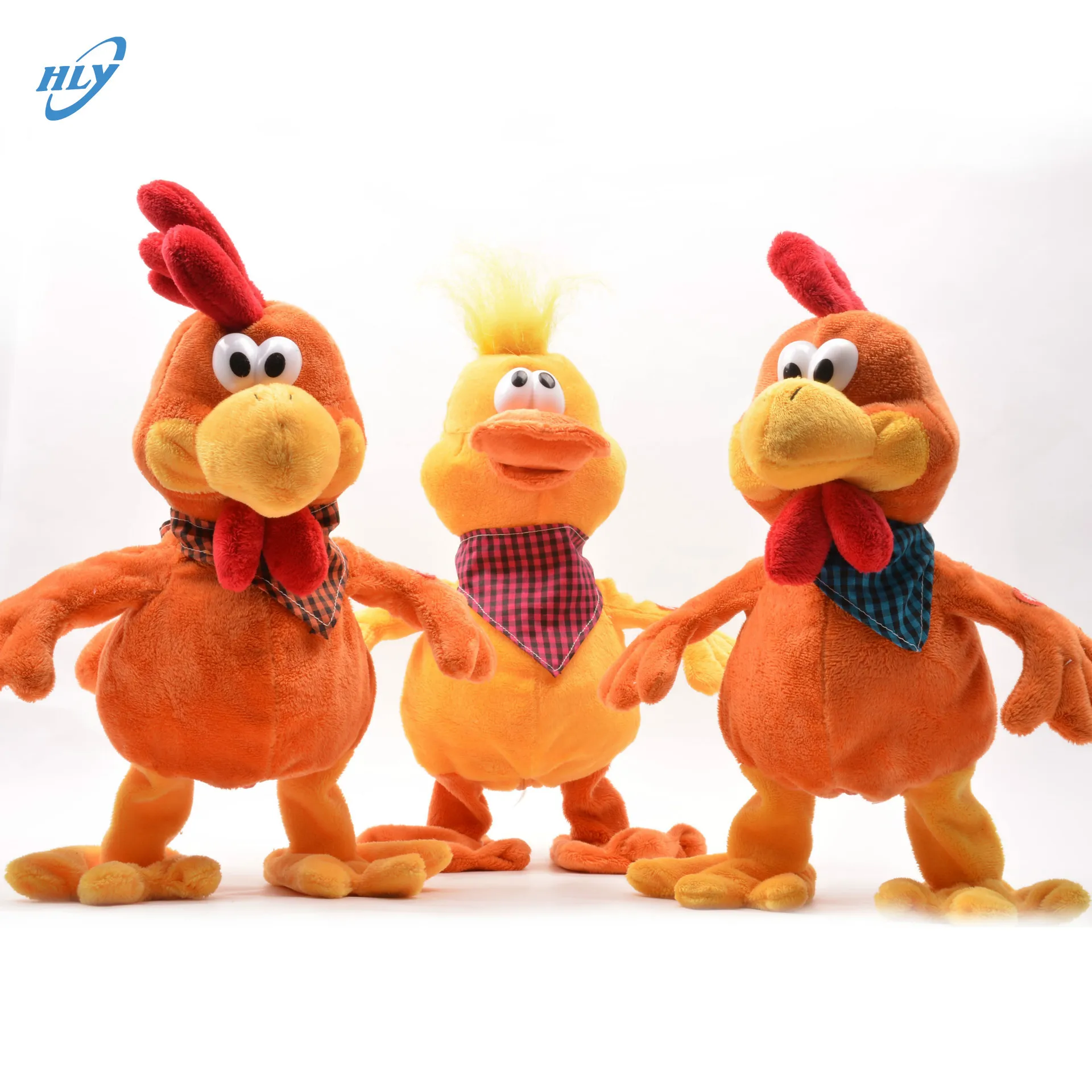 30 см электронные плюшевые игрушки лягушка Утка Курица электрическая говорящая