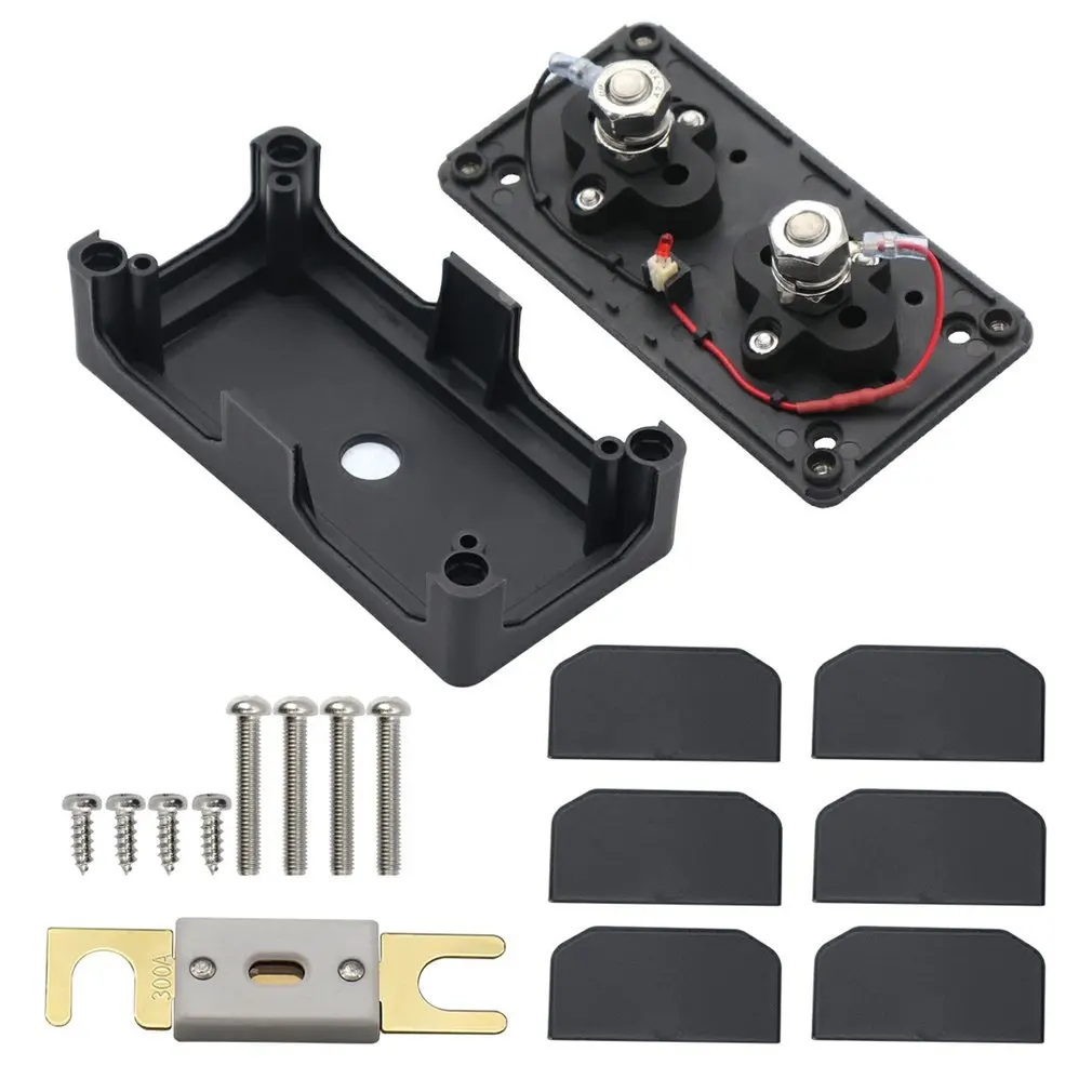 

Car Fuse Box 300A ANL Fuse Holder For Motorhomes And Boats Sturdy Fuse Holder For Motorhomes And Boats