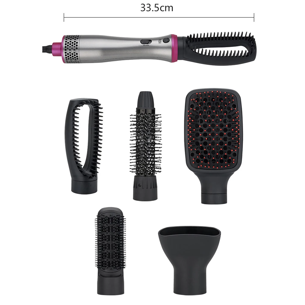 5 в 1 выпрямитель для волос с отрицательными ионами щетка завивки уменьшает