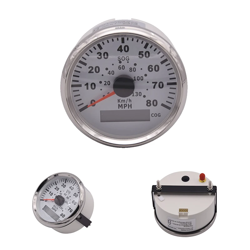 Универсальный судовой GPS тахометр 85 мм 9 32 В с красной подсветкой|Спидометры| |