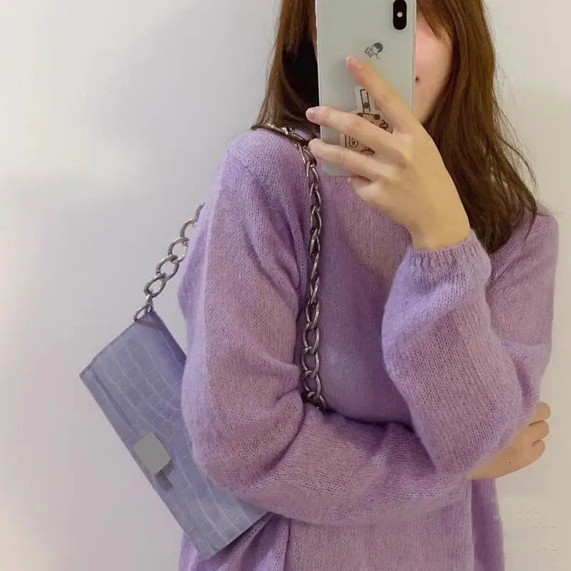 

Vintage Crocodile Pattern PU Leather Women Handbags Fashion Ladies Baguette Armpit Bags Female Chains Small Clutch Shoulder Bag