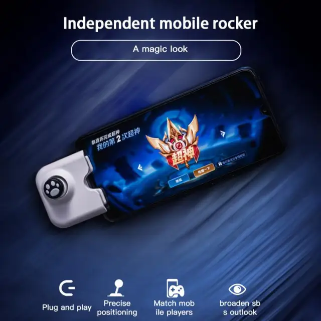 Pubg Mobile Game Controller Phone Gamepad Grip Rocker Handle Tablet Controller Phone Joystick For Genshin Impact Mobile Legends 2