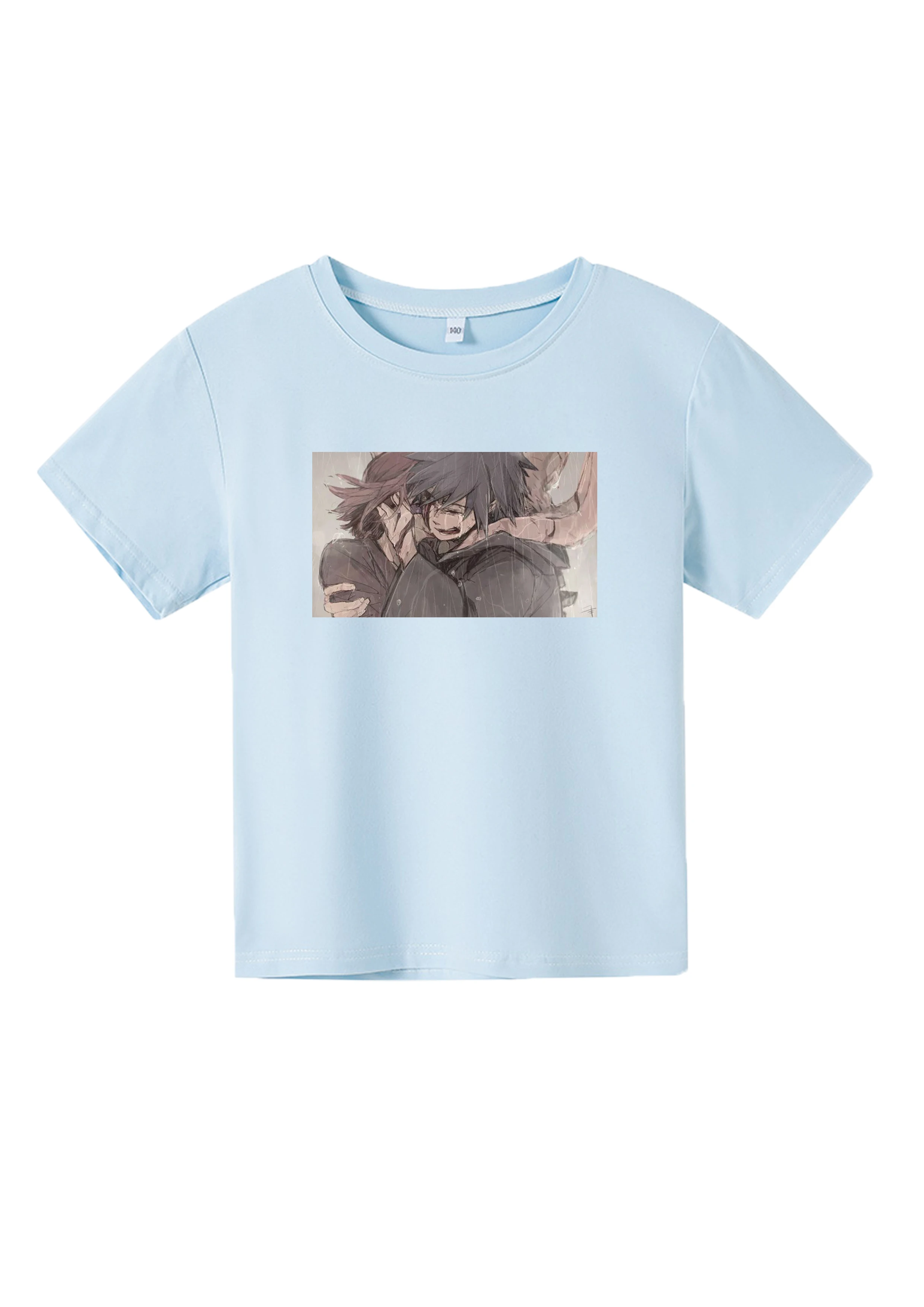 

Na ruto T-shirts, cool Anime clothes, 2021 Summer Children's clothing, Tops for girls and boys, short sleeve and pure cotton