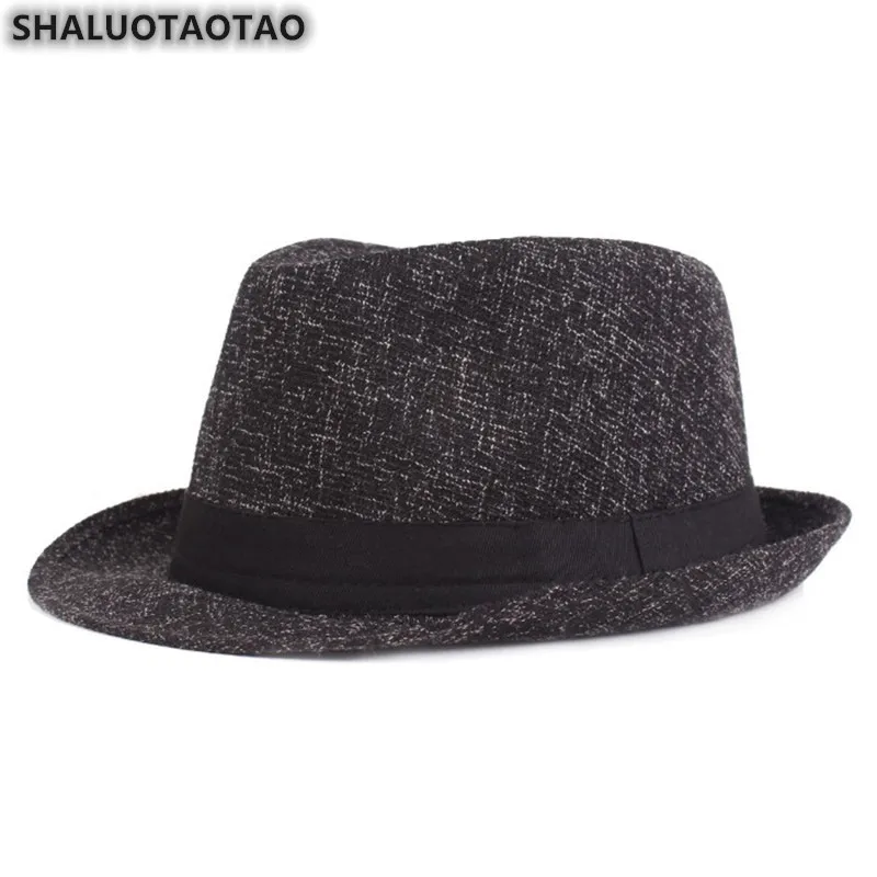 SHALUOTAOTAO тренд весна осень мужской новый стиль Fedoras Элегантная мода Панама