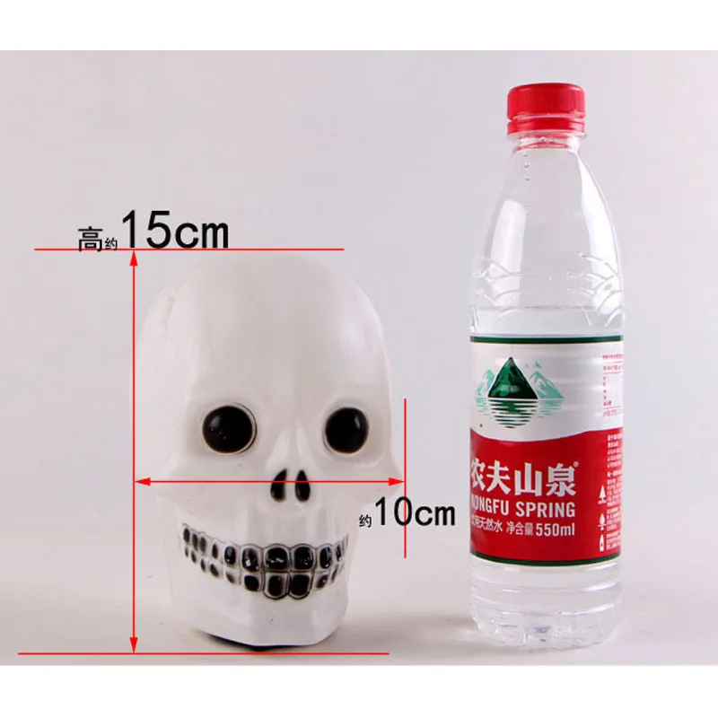 

Shining Skull Halloween Skull Light LED Skull Lamp Colorful Light Decoration Small Night Lamp