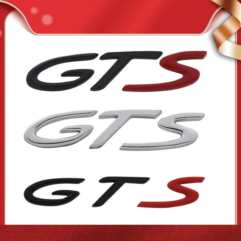 3D GTS для 911 718 928 901 930 автомобильный капот крыло багажник задняя крышка табличка с