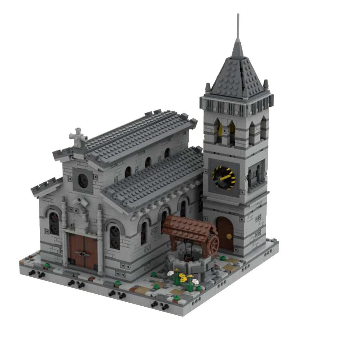 

(Shipped in 18 days)2085PCS MOC-33985 Medieval Bell Tower Church Model Building Block Set Licensed and Designed by Tavernellos
