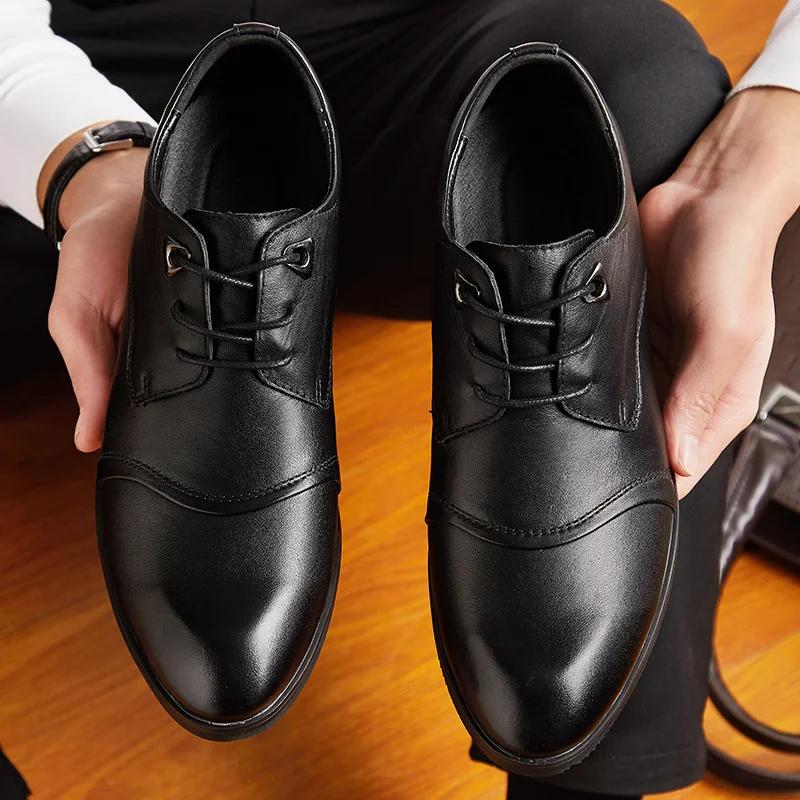 

Zapatos Hombre Casual Cuero Casual Shoes Men Fashion Man Black For Leisure Men's Leather Shoe Sapato Ocio Mens