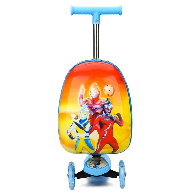 scooter suitcase Детский чехол для скутера, чехол для хранения на колесиках, чехол для багажа, Скейтборда для детей, переноска для детей, чехол для коляски, игрушка на колесиках - Цвет: scooter suitcase
