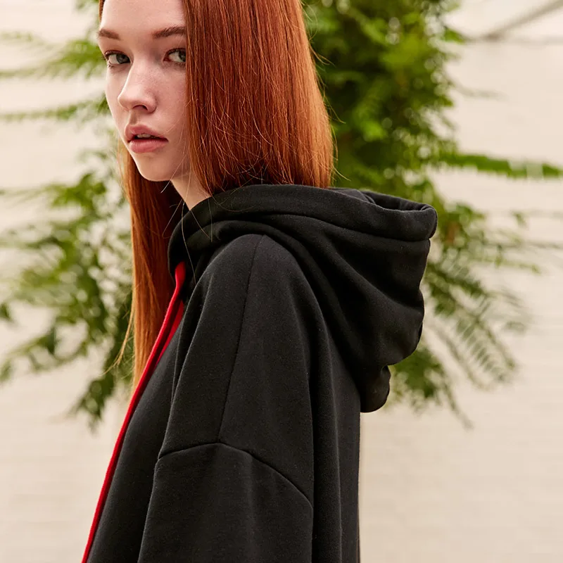 Vero Moda Женская Повседневная хлопковая толстовка с капюшоном и надписью | 318460503