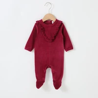 baby velour rompers long sleeves children clothing baby overalls kids boys clothes girls clothes baby jumpsuit footies rompers