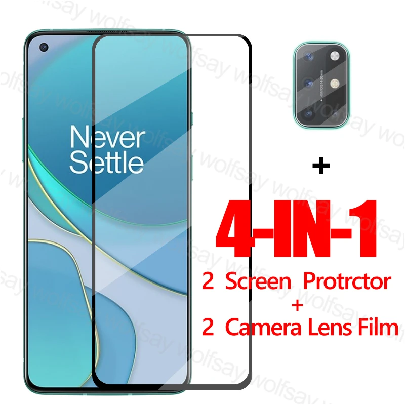 

Full Glue Glass For OnePlus 8T Screen Protector For OnePlus 8T Tempered Glass For OnePlus 8T 7T Nord Protective Glass Phone Film