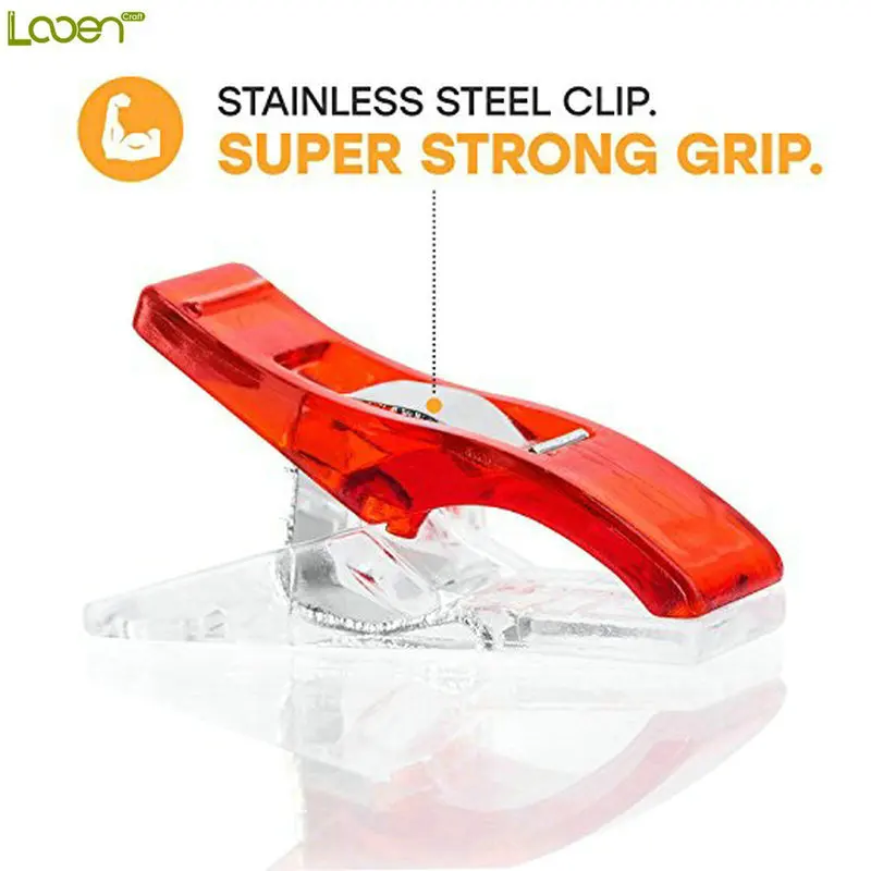 3 размера 100 шт Пластиковые зажимы для шитья держатель тканевые Лоскутные Швейные