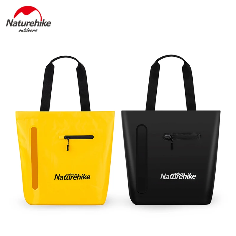 

Naturehike PVC Dry Bag 30L Waterproof Handbags Fashion Shoulder Bag Camping Dry & Wet Separation Beach Bag Swimming Storage bag