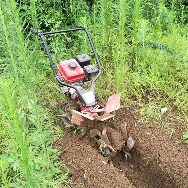 

Agricultural Gasoline Micro Tillage Machine Multifunction Garden Orchard Vegetable Field Loose Soil Weeding Rotary Tiller Tools