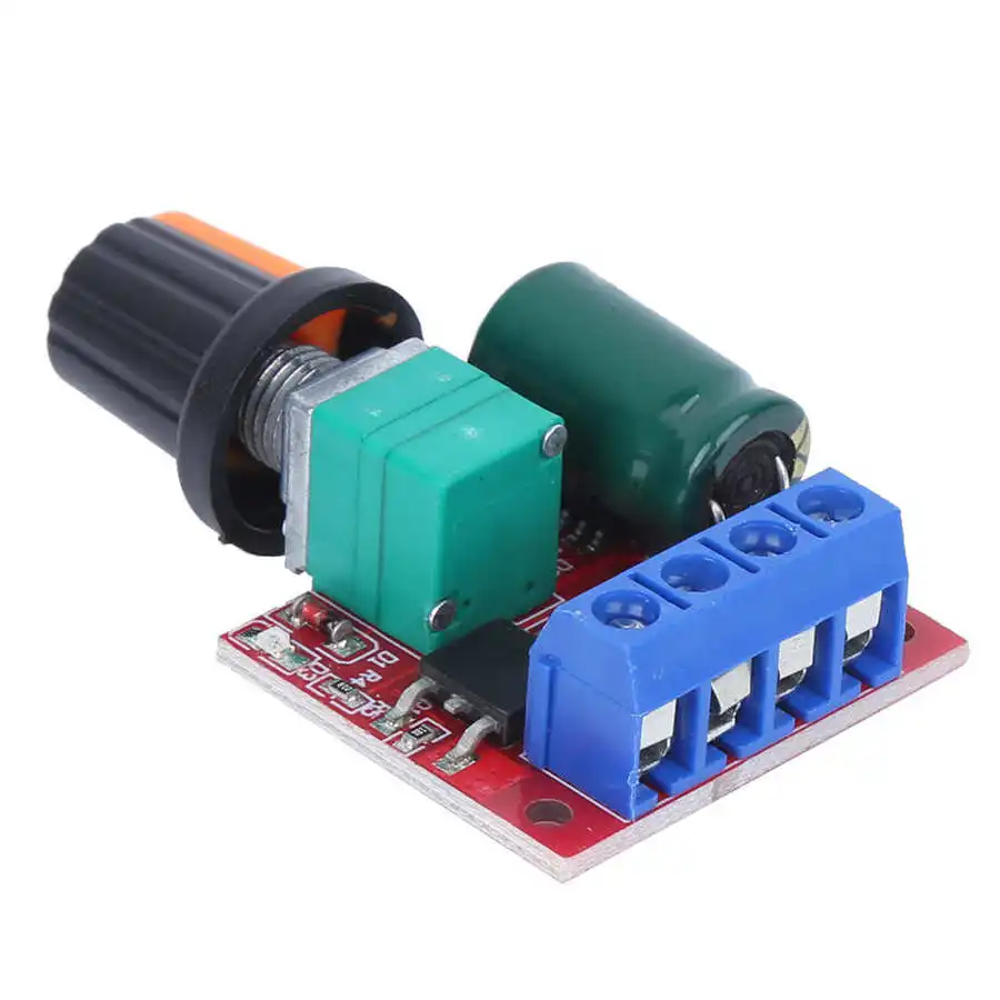 2 шт. регулятор скорости мини двигатель постоянного тока 4 5 28 в Регулируемый