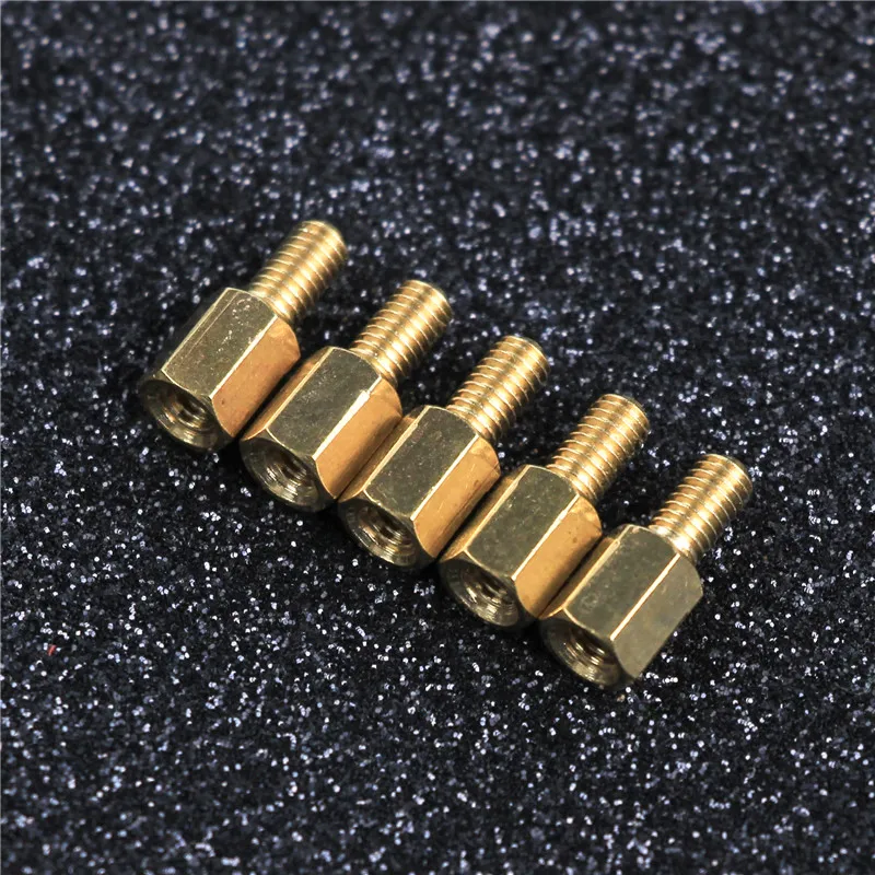 30Pcs Assorted M3 Computer Golden Motherboard Riser Silver Screws Red Washers Set Security Tornillos De Todas Las Medidas - купить по